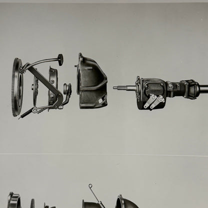 1950 Chevrolet Powerglide Transmission Factory Press Photo Photograph Vintage