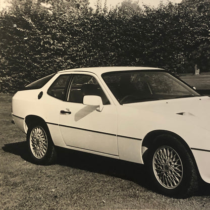 Vintage Porsche 924 Turbo Photo Photograph Print