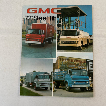 GMC 72 Inch Steel Tilt Truck Sales Brochure Catalog Series TE-6000 TE-6500