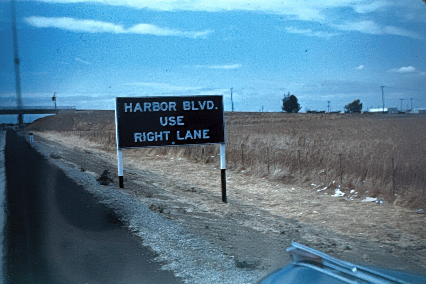 Vintage California Highway 35mm Slide Photo Lot Red Border Slides 200+