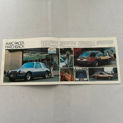 1978 AMC Car Sales Brochure Catalog AMC Concord Pacer Gremlin AMX Matador