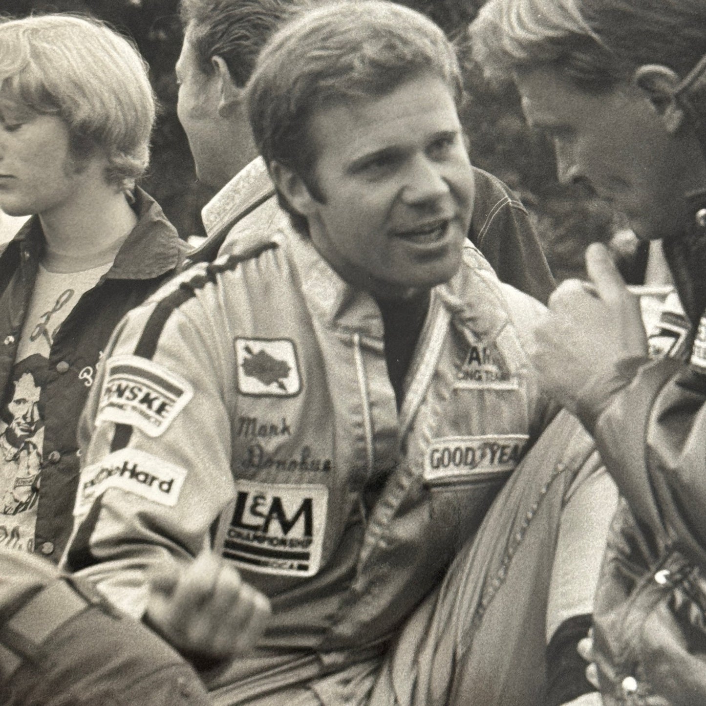 Mark Donohue Racing Driver Photo Photograph Vintage Image Modern Print