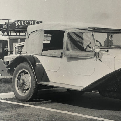 Vintage Car Photo Photograph Print - 1970 Paris Nice Rally Rallye 