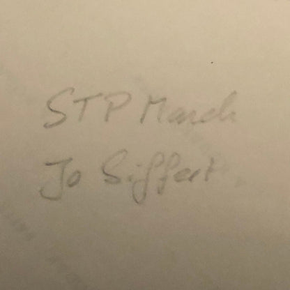 Vintage STP March Racing Car Photo Photograph Print Jo Siffert Driver