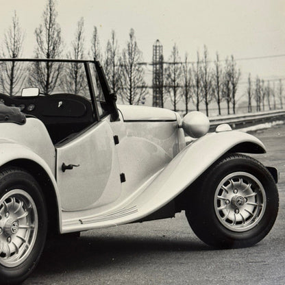 Lafer Kit Car Photo Photograph Neoclassic Volkswagen Beetle Based Vintage