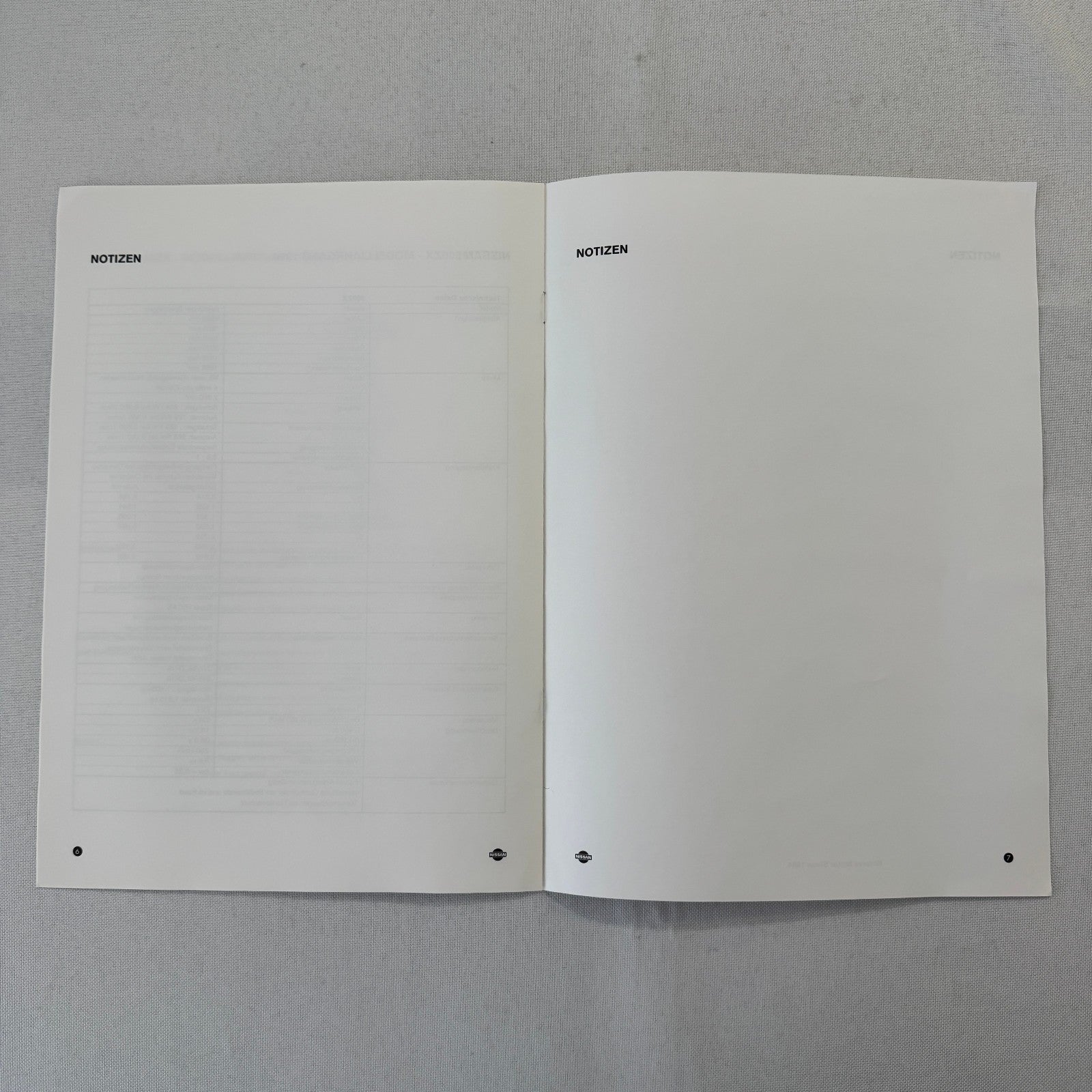 1994 Nissan 300ZX Geneva Motor Show Brochure GERMAN Press Catalog