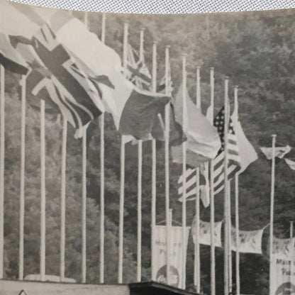 Vintage Solitude Grand Prix Racing Photo Photograph 1961 Borgward Sign