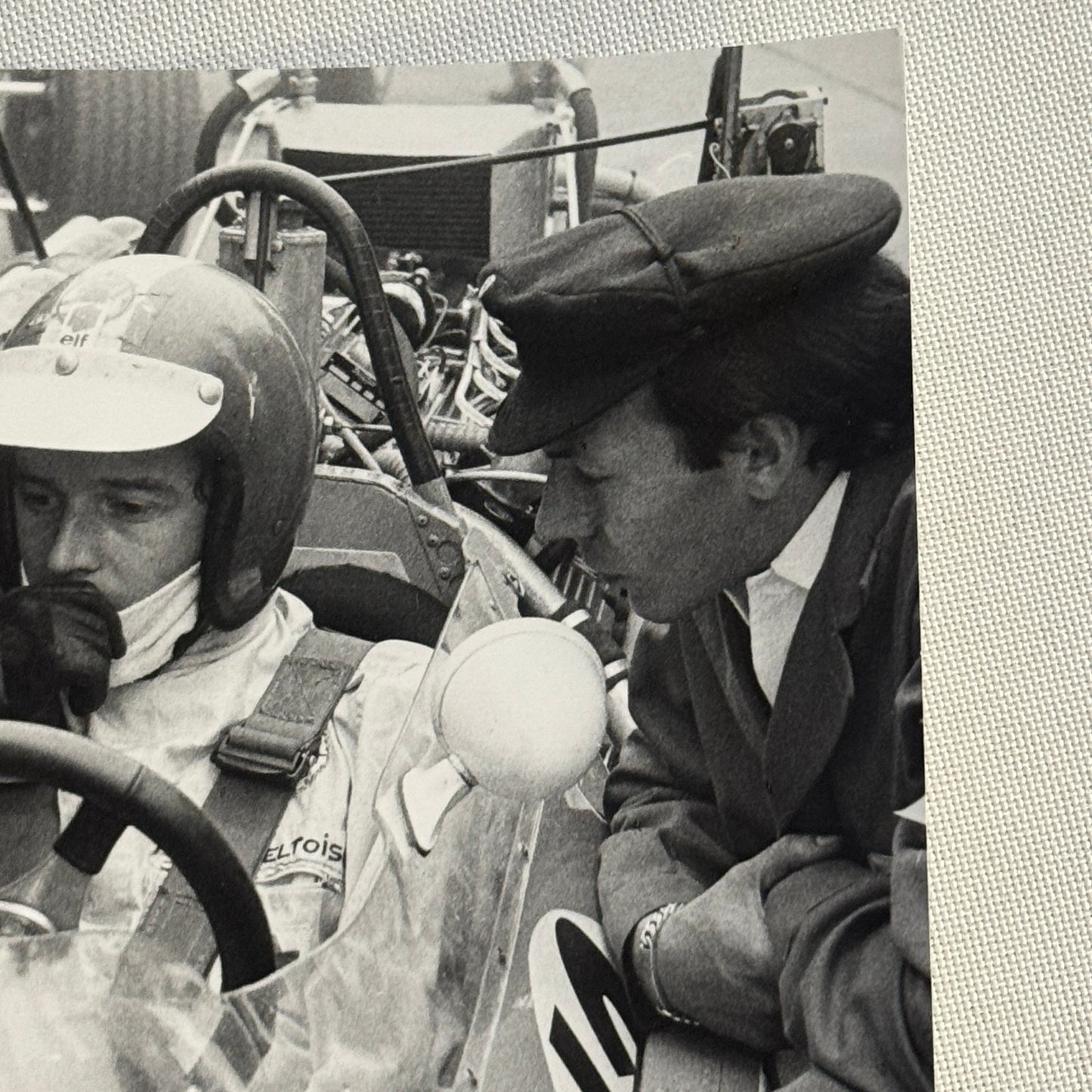 Vintage Racing Photo Jean-Pierre Beltoise JP Beltoise Driver 1968 German GP