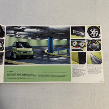 2006 Smart Fortwo Coupe and Fortwo Cabriolet CDI car Sales Brochure Catalog