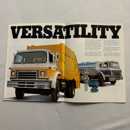 International Cargostar Truck Sales Brochure Catalog Vintage Advertising