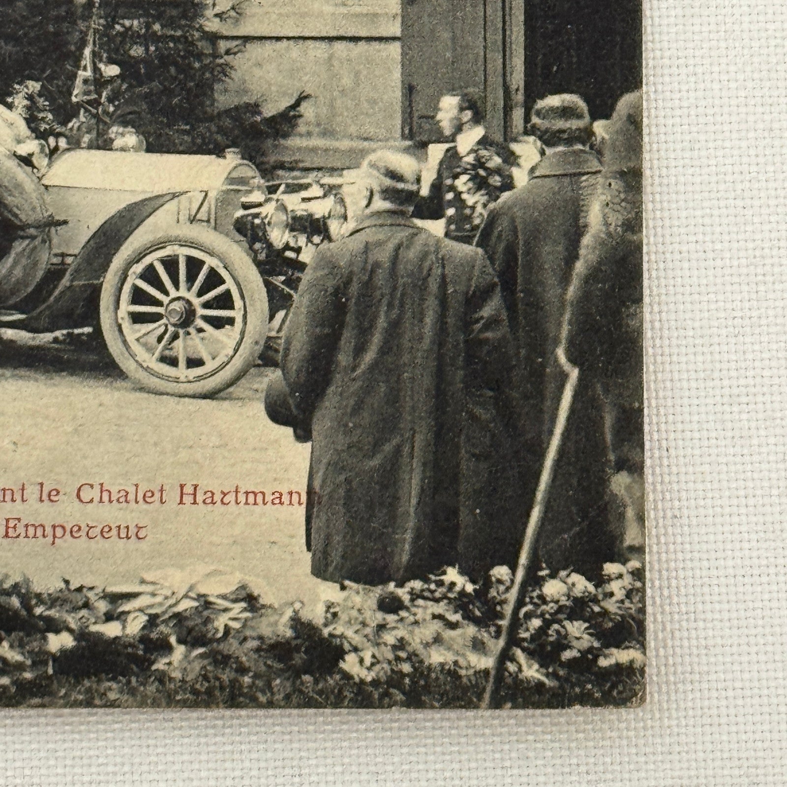 Emperor Guillaume II Kaiser WIlhelm II Car Automobile Postcard Post Card