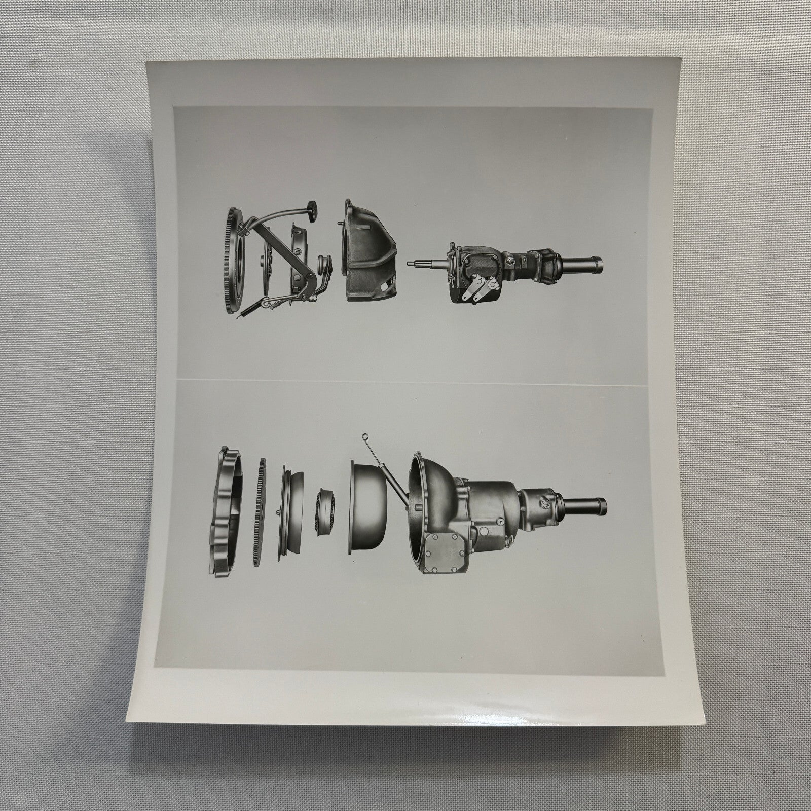 1950 Chevrolet Powerglide Transmission Factory Press Photo Photograph Vintage