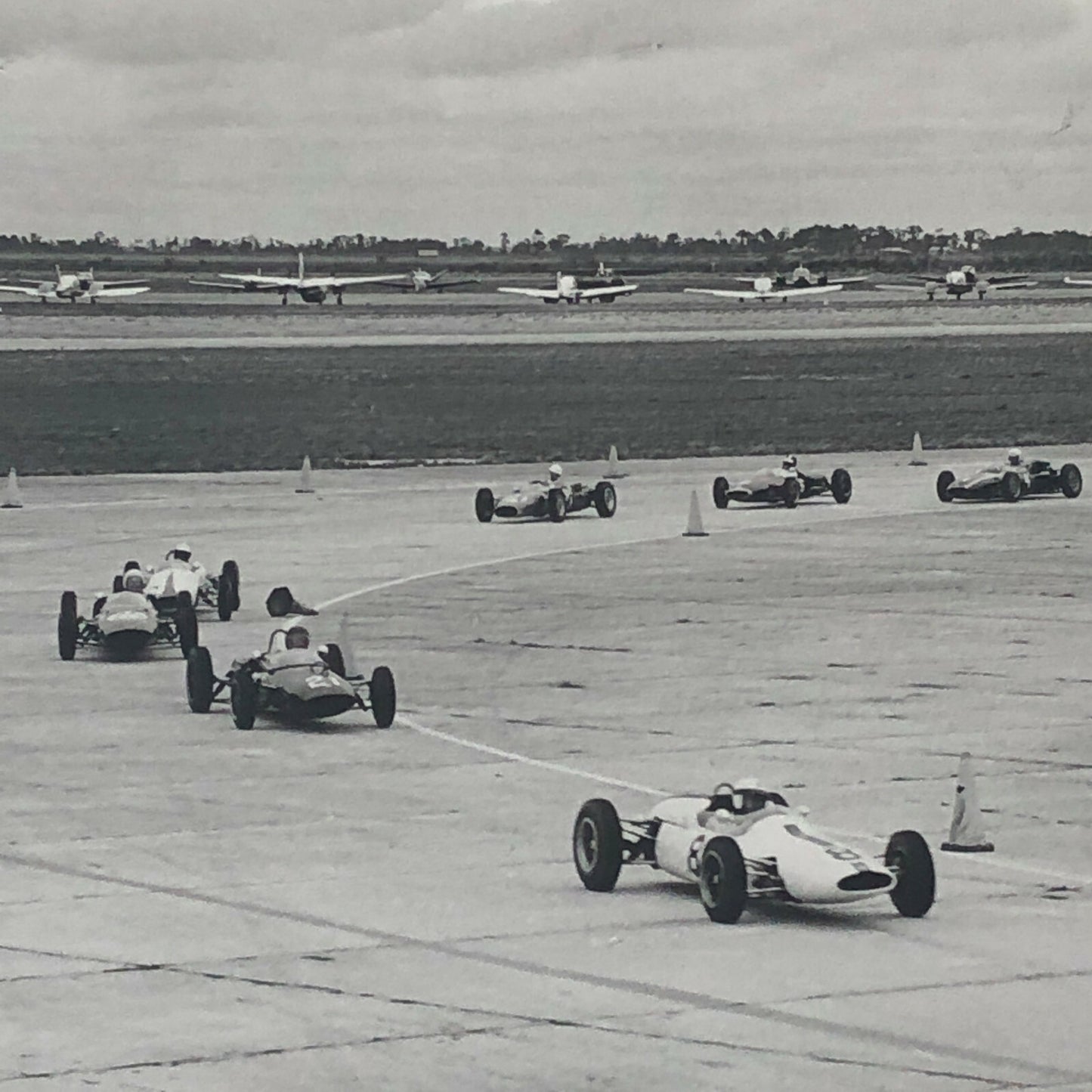 Vintage Car and Driver Sebring Formula Junior Racing Car Press Photo Photograph