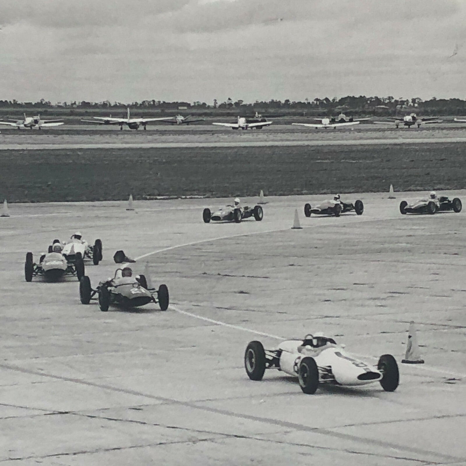 Vintage Car and Driver Sebring Formula Junior Racing Car Press Photo Photograph