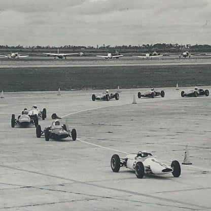 Vintage Car and Driver Sebring Formula Junior Racing Car Press Photo Photograph