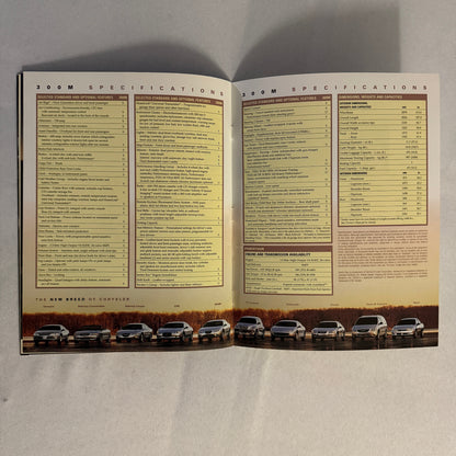 2000 Chrysler 300M Car Sales Brochure Catalog Advertising Chrysler 300 M