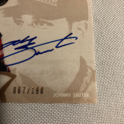 2011 Press Pass Fanfare Autograph Johnny Sauter Signed Signature Auto NASCAR
