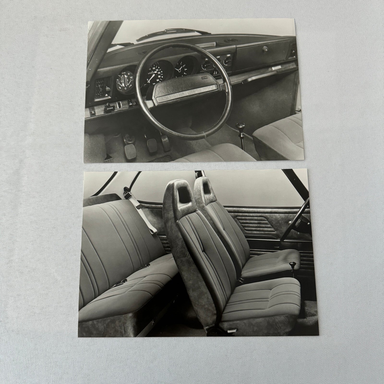 1974 Saab Press Kit Photos Press Releases GERMAN Saab 96 Saab 99L