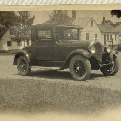 Vintage Automobile Photo Photograph Print Snapshot Car