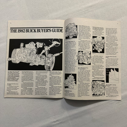 1982 Buick Car Sales Brochure Catalog Riviera Electra LeSabre Regal Skylark