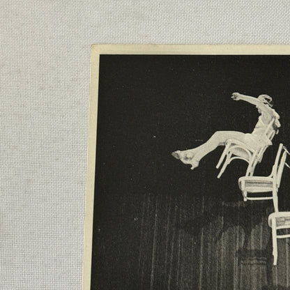 Vintage Circus Acrobat Balancing Act Postcard Lilian Ariston Company Berlin