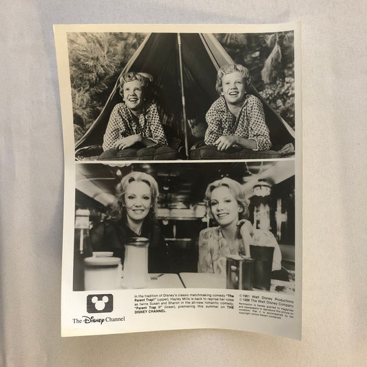 Walt Disney Channel The Parent Trap 1986 Press Photo Photograph Movie Film