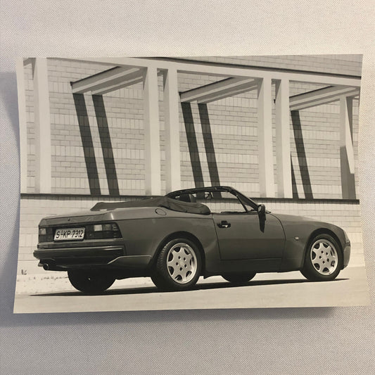 1991 Porsche 944 S2 Cabriolet Convertible Factory Photo Photograph Werkfoto