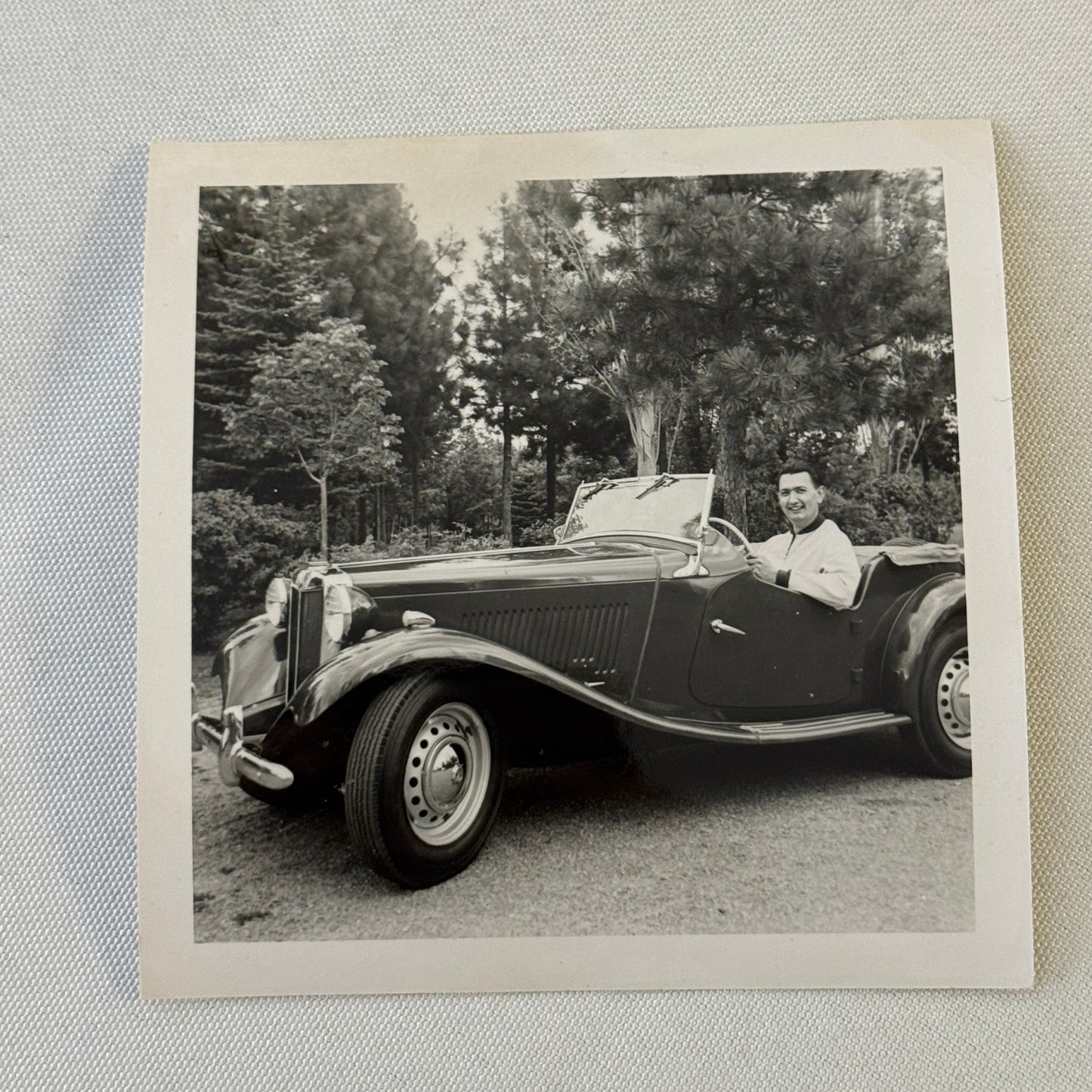 Vintage MG Roadster Car Photo Photograph Print Lot 13x 1953