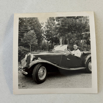 Vintage MG Roadster Car Photo Photograph Print Lot 13x 1953