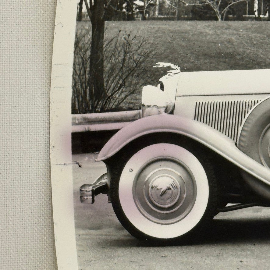 1932 Oldsmobile Automobile Photograph Olds Car Photo Vintage Image Modern Print