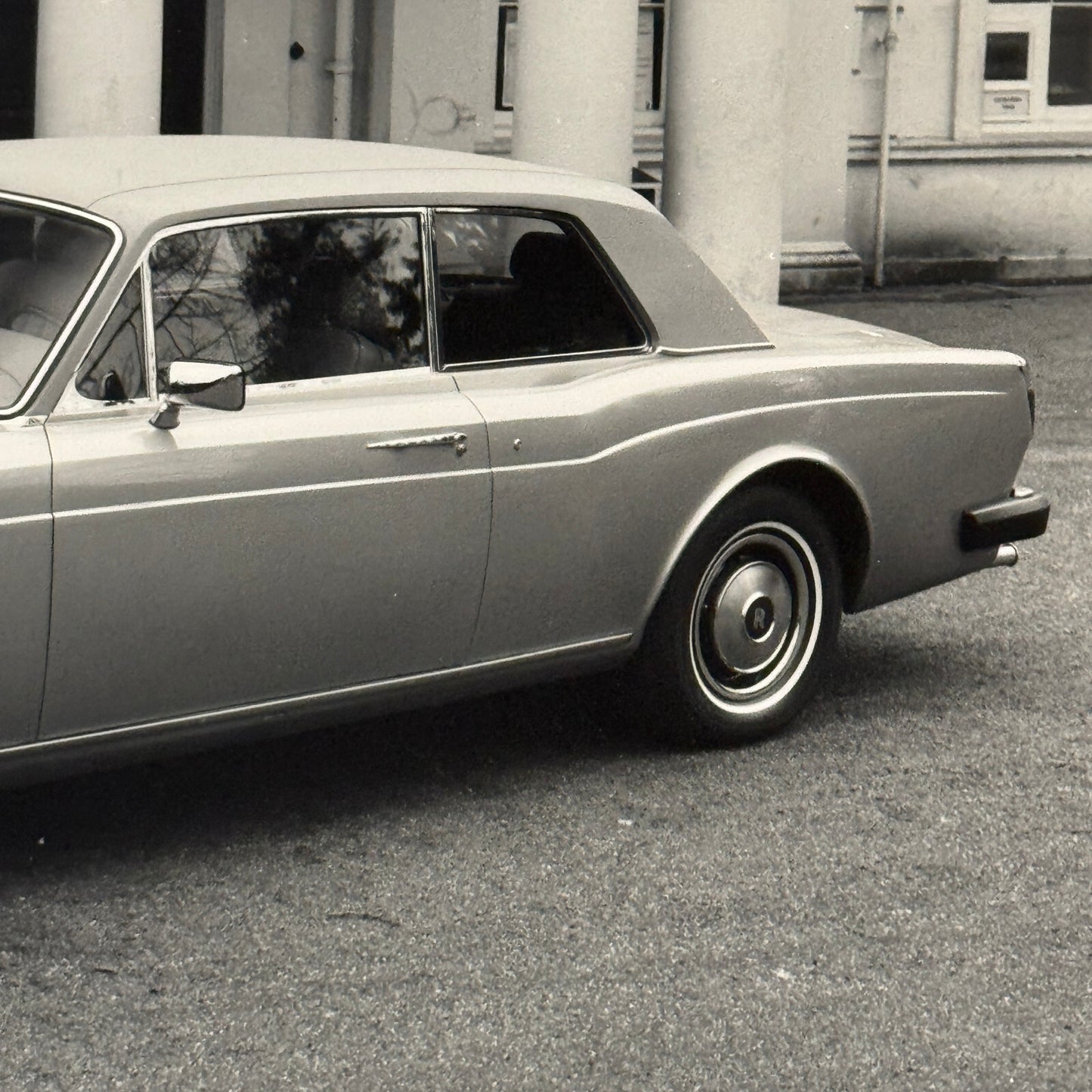 Rolls Royce Corniche Saloon Car Factory Press Photo Photograph Print 1980