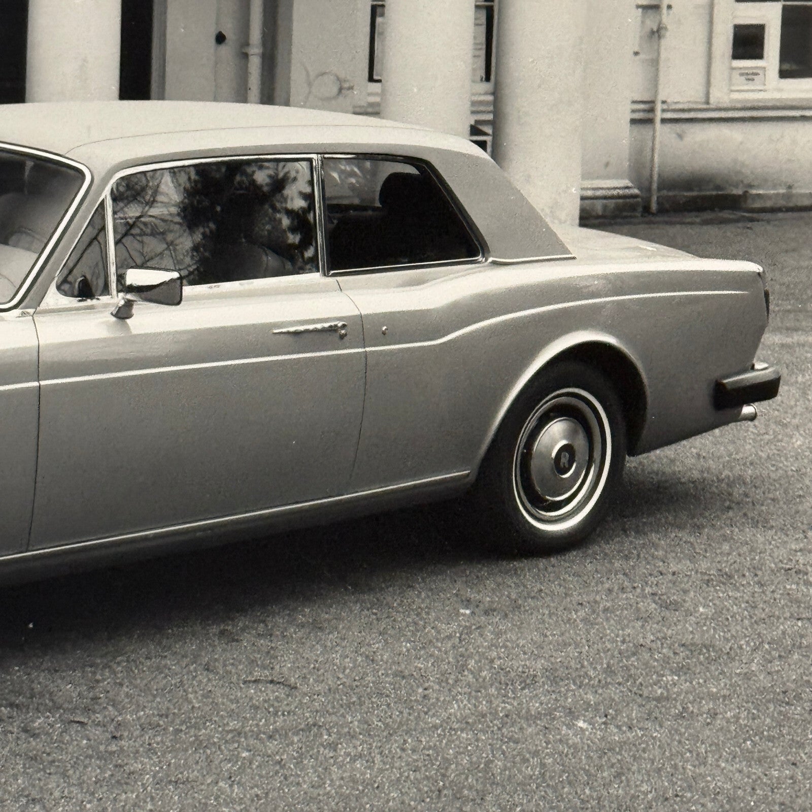 Rolls Royce Corniche Saloon Car Factory Press Photo Photograph Print 1980