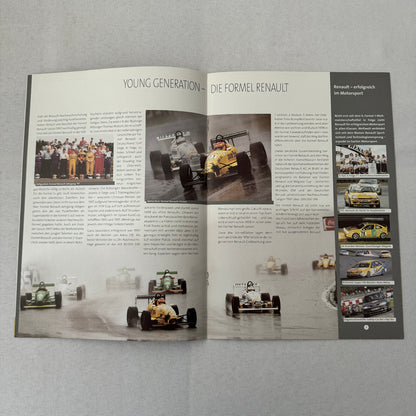 Renault Sport Racing Brochure GERMAN TEXT Renault Megane Cup Sport Spider +