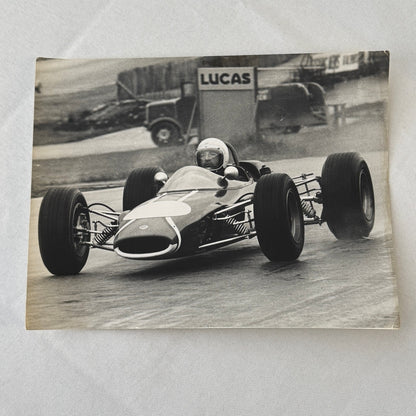 Juan Manuel Fangio Son Cacho Fangio Brands Hatch UK Press Photo Photograph