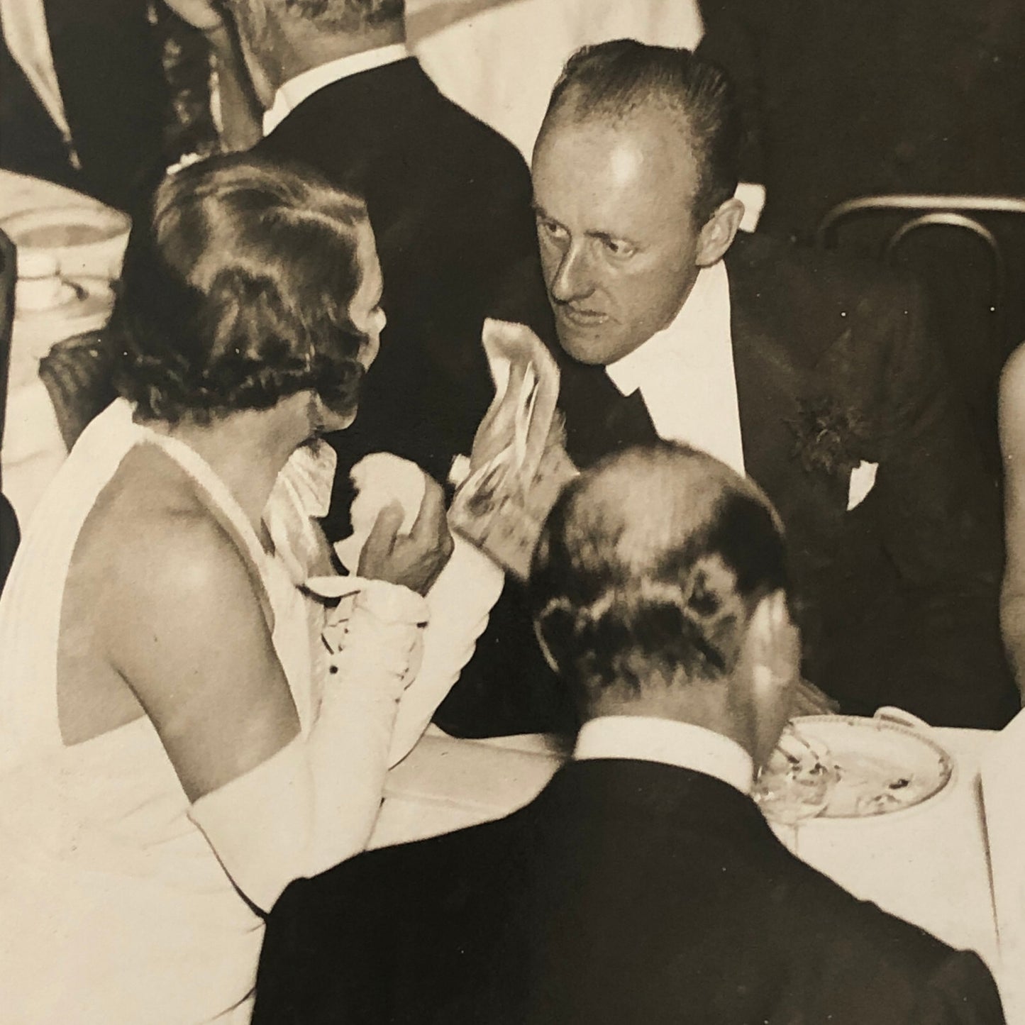 Vintage Press Photo photograph Society Debutante Ball 1933 UK Grosvenor House