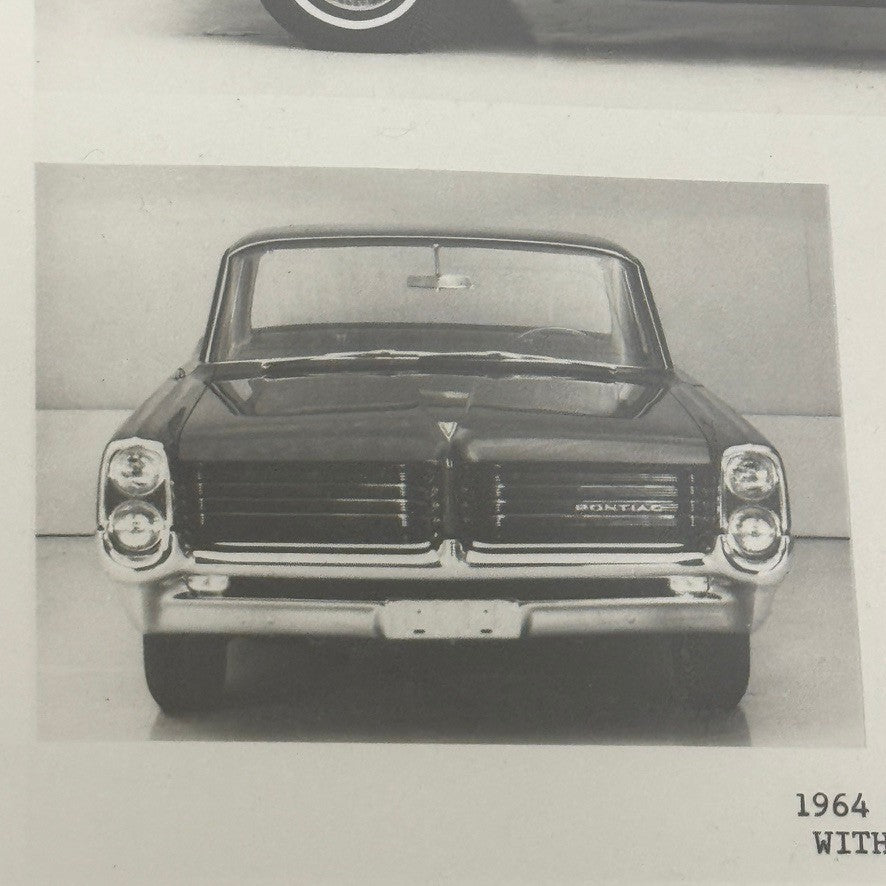Vintage 1964 Pontiac Catalina Car Automobile Photo Photograph Print