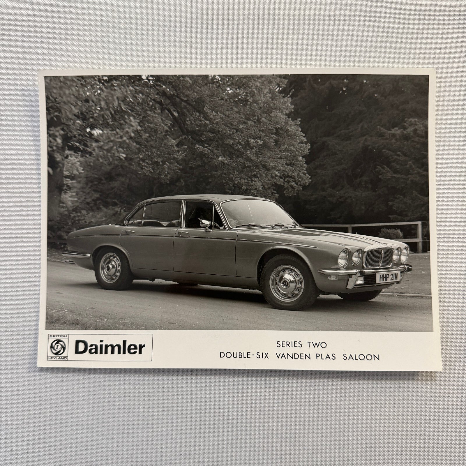Daimler Series Two Double Six Vanden Plas Saloon Photo Photograph Jaguar
