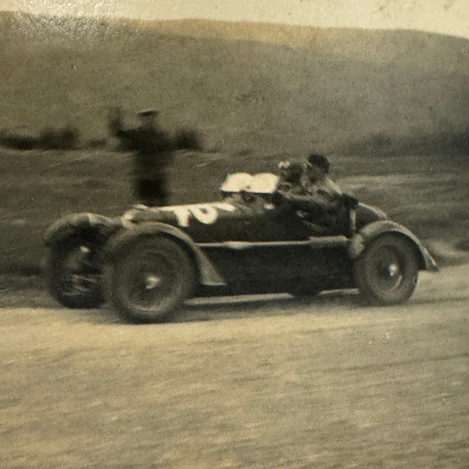 Antique Racing Photo Automobile Early Car Motorsport Photograph Print