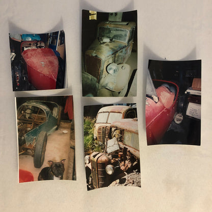 Vintage Austin Barn Find Junk Yard Car Truck Part Photo Photograph Lot of 30