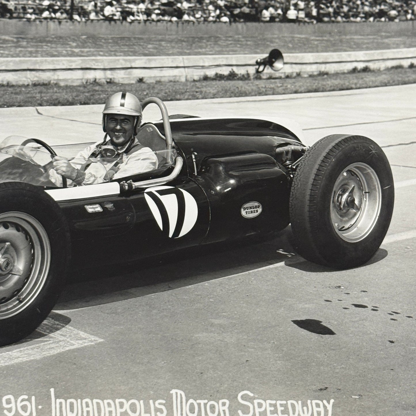 1961 Jack Brabham Racing Photo Indianapolis Motor Speedway Indy Photograph