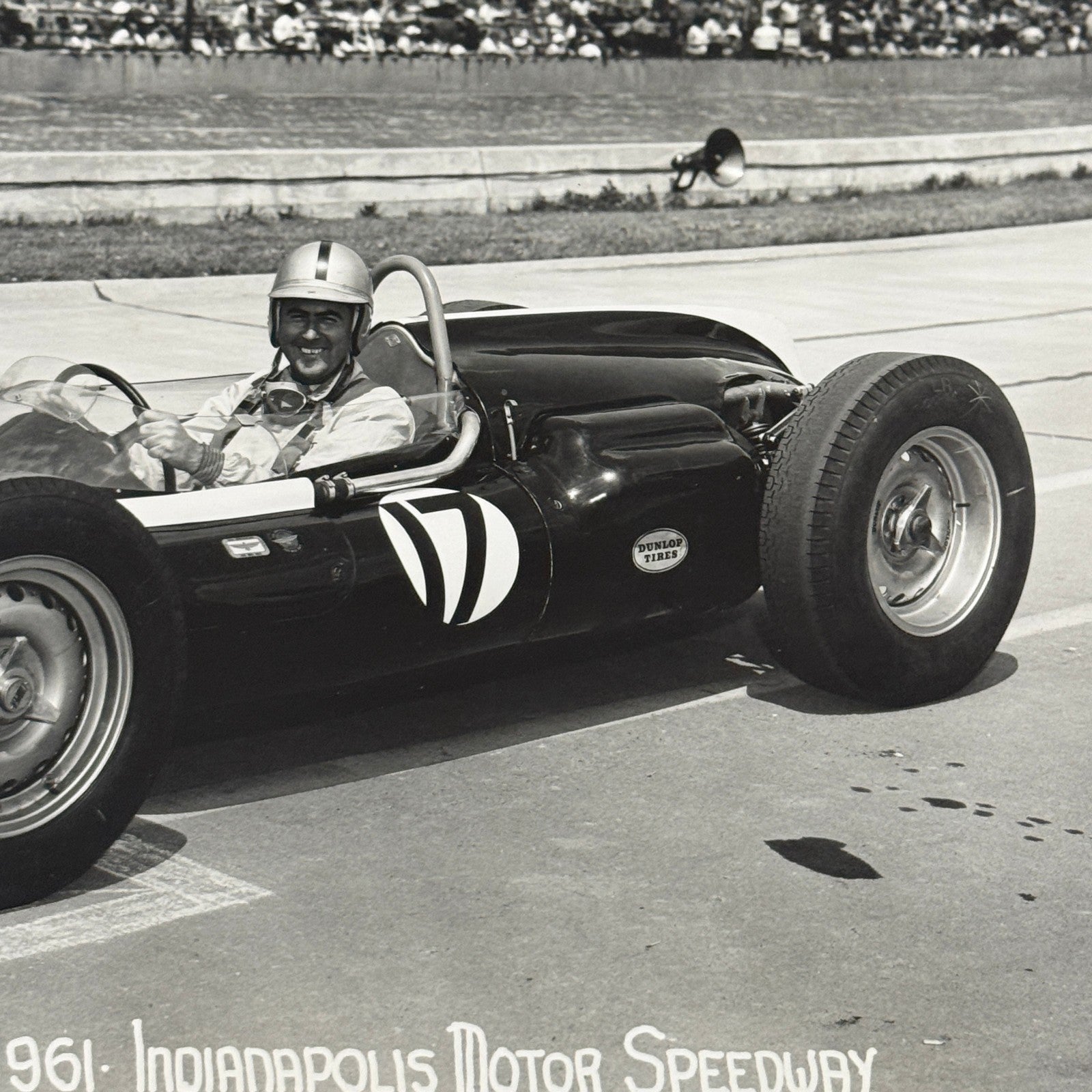 1961 Jack Brabham Racing Photo Indianapolis Motor Speedway Indy Photograph