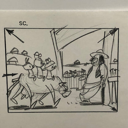 ANIMANIACS Animation Storyboard Illustration Drawing Sketch Art Story Board