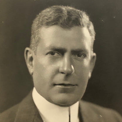 Press Photo Photograph Banker Portrait Charles Mitchell National City Bank 1924