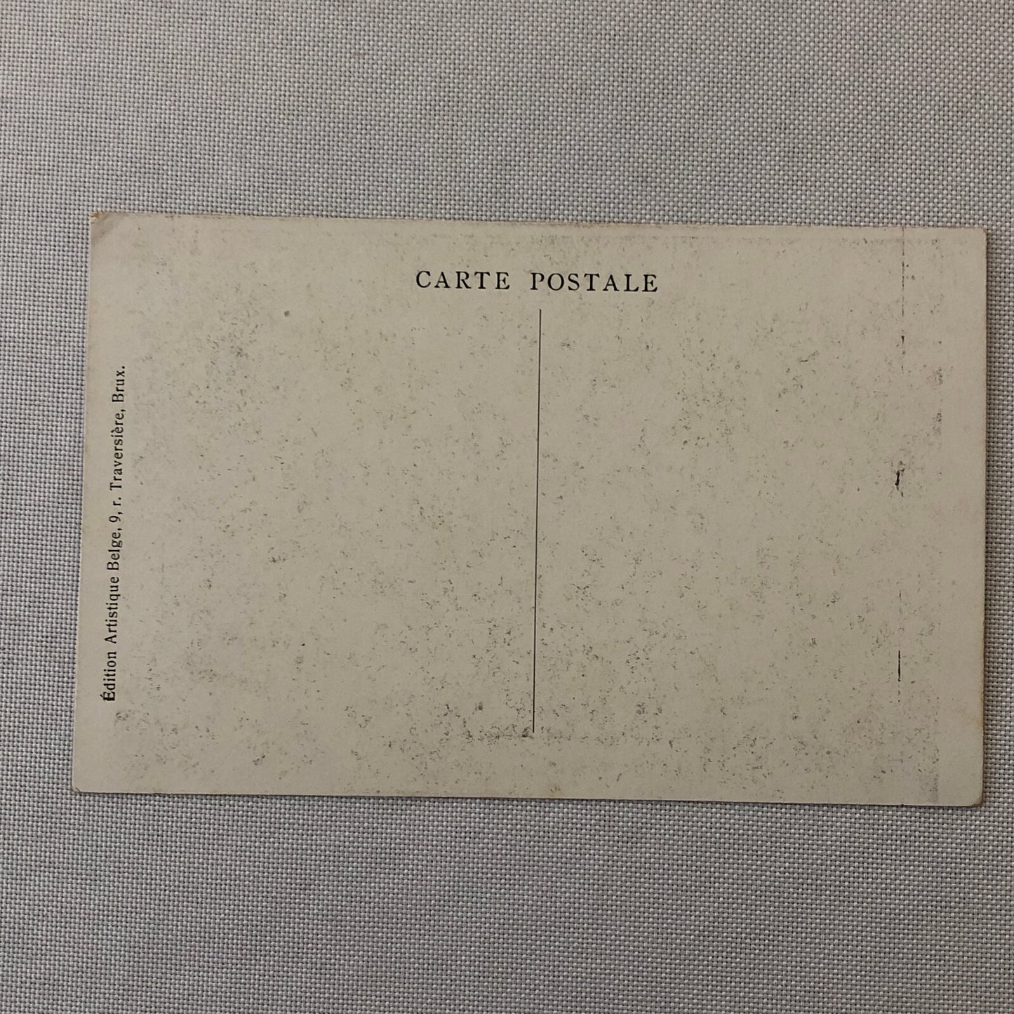 Circus Performer Speed Painting Musician Act German Postcard Post Card De Hasse