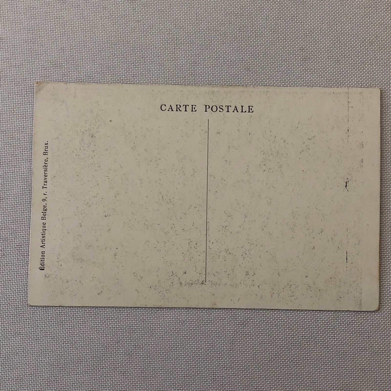 Circus Performer Speed Painting Musician Act German Postcard Post Card De Hasse