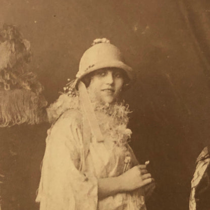 Vintage Photo Postcard Post Card Circus Performers Women in Costume