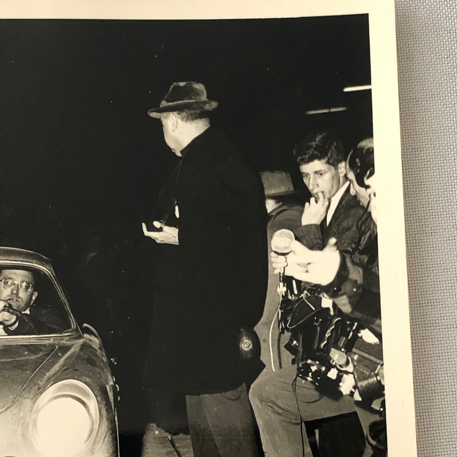 Vintage Renault Alpine Rally Racing Car Photo Photograph 1965 Routes du Nord 