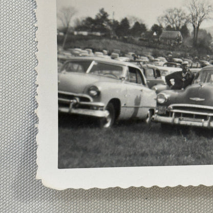 Vintage Car Automobile Photo Photograph Print Pickup Truck Ford Chevrolet