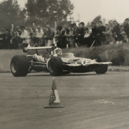 Vintage Car Racing Photo Photograph Print Motorsport Race