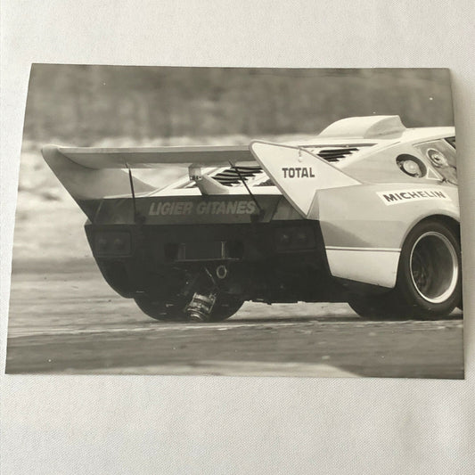 Vintage Racing Photo Photograph 1975 1000 KM de Dijon Race Car